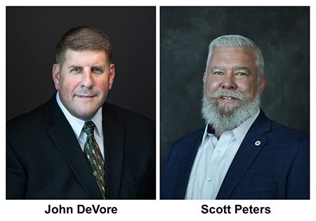 John DeVore and Scott Peters